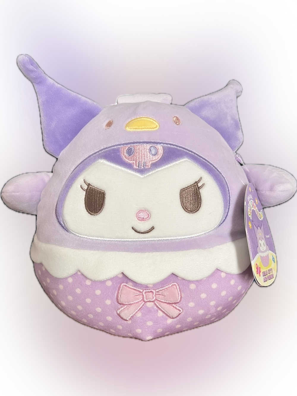 Squishmallows Sanrio Kuromi Easter Chick 8" Plush Toy